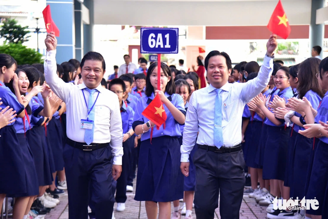 26 triệu học sinh, sinh viên vào năm học mới - Ảnh 27. lễ khai giảng - Ảnh 31.