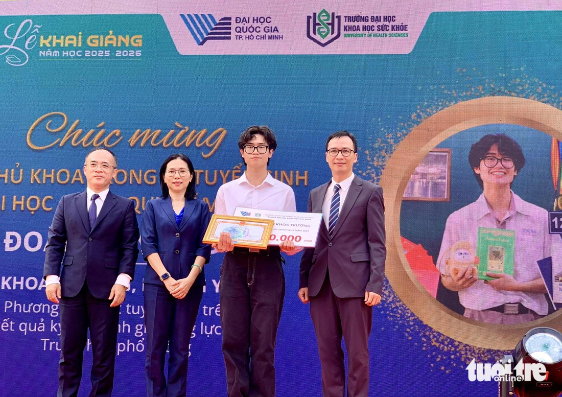 26 triệu học sinh, sinh viên vào năm học mới - Ảnh 16. lễ khai giảng - Ảnh 16.
