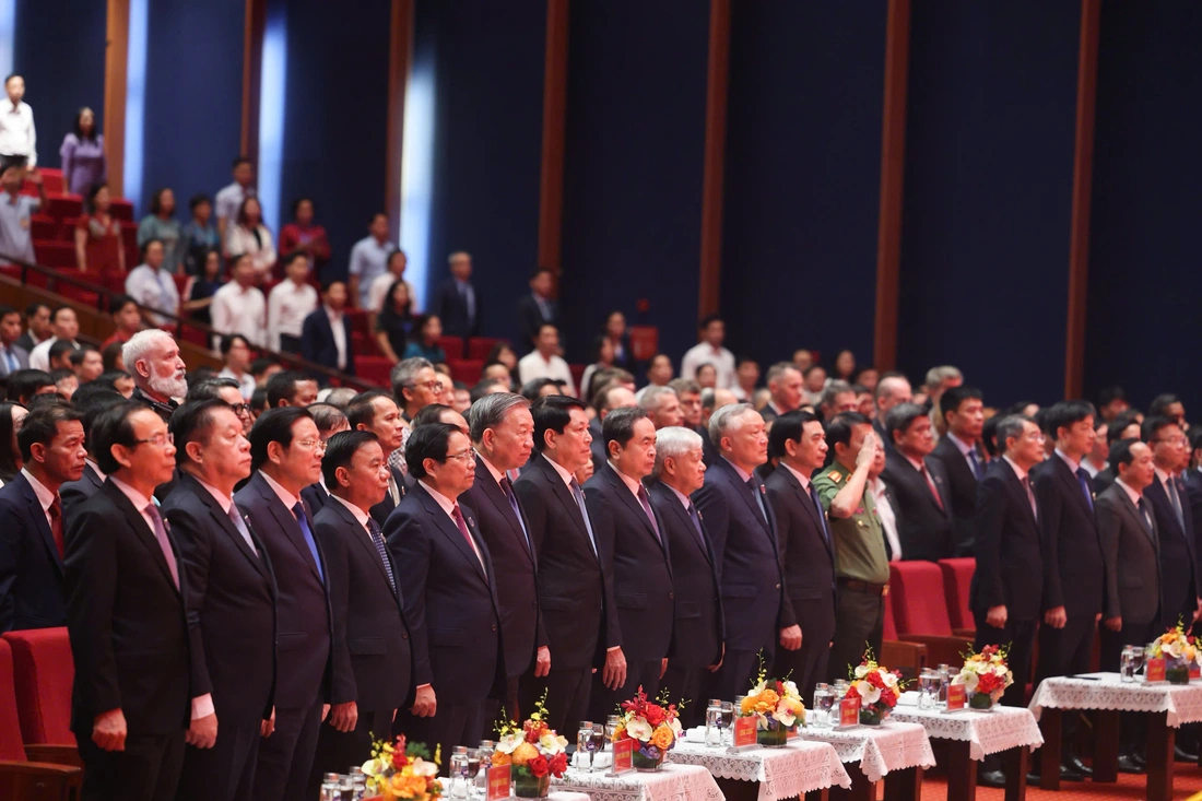 26 triệu học sinh, sinh viên vào năm học mới - Ảnh 2. lễ khai giảng - Ảnh 2.