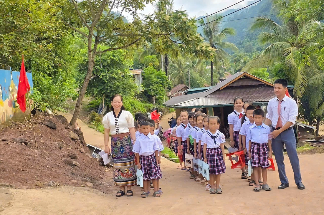 26 triệu học sinh, sinh viên vào năm học mới - Ảnh 8. lễ khai giảng - Ảnh 10.