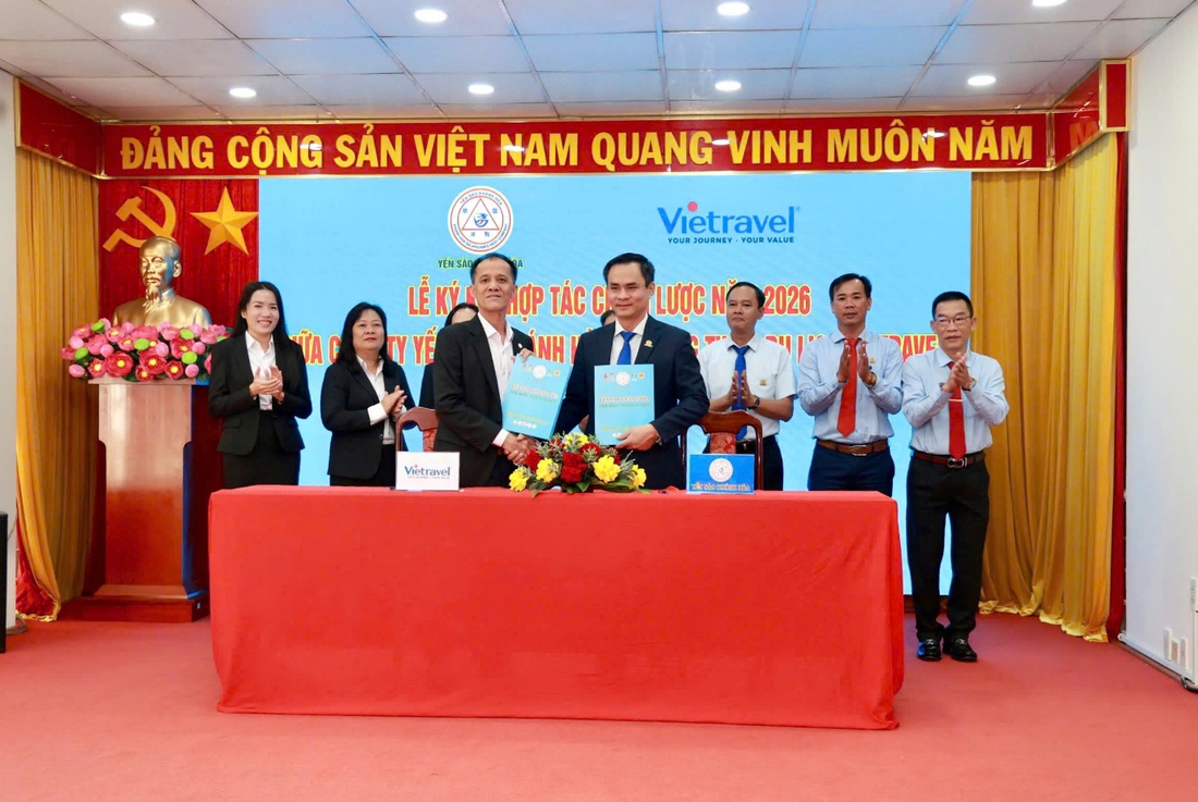 Yến sào Khánh Hòa và Vietravel ký kết hợp tác chiến lược - Ảnh 3.