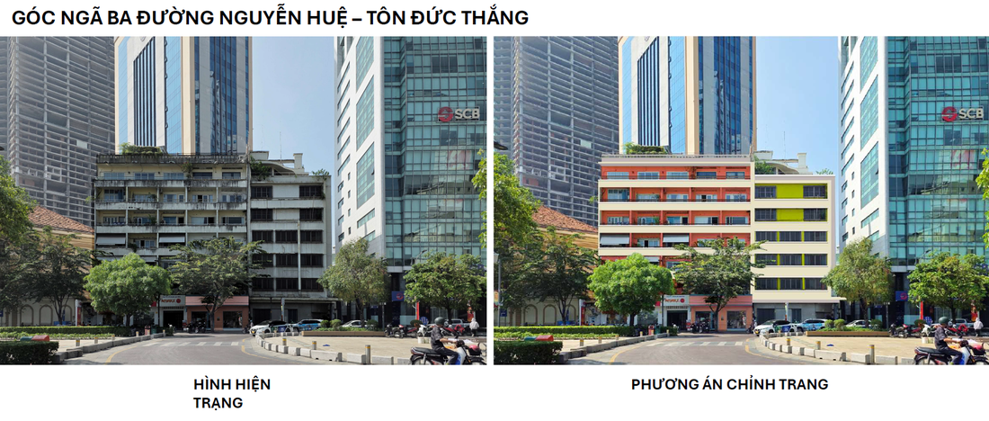 Nhìn hiện trạng và phối cảnh chỉnh trang của chợ Bến Thành, hồ Con Rùa, đường Nguyễn Huệ - Ảnh 8.