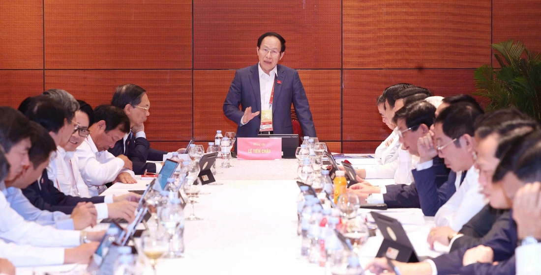 Đại hội XIV của Đảng: Đại biểu thảo luận các văn kiện Đại hội tại đoàn - Ảnh 15.