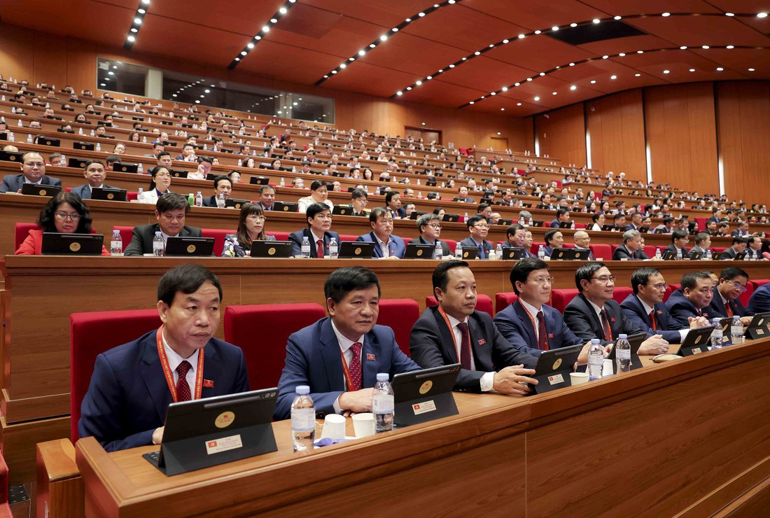 Toàn cảnh phiên thảo luận sôi nổi, hiệu quả về các văn kiện Đại hội XIV của Đảng - Ảnh 12.