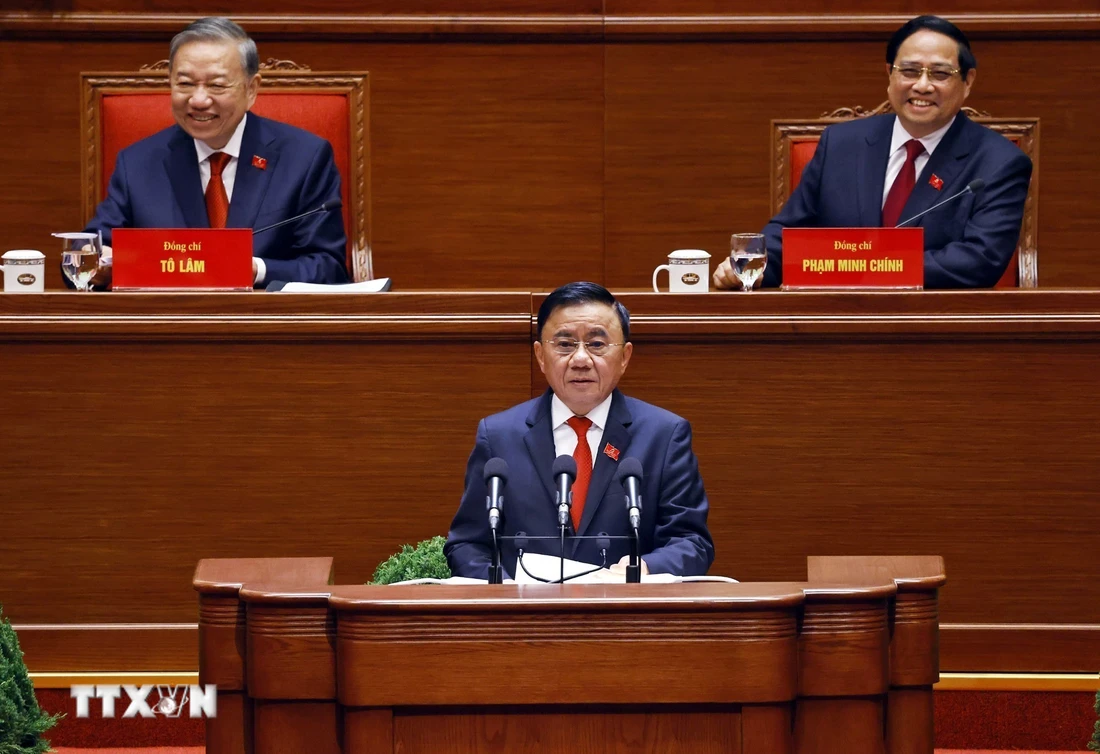 Bế mạc Đại hội XIV của Đảng - Ảnh 9.