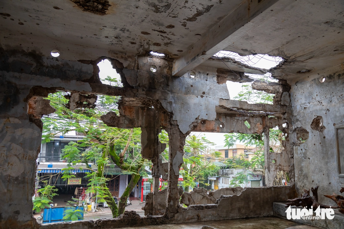 Hoàn thành tu bổ ngôi trường duy nhất sót lại sau 81 ngày đêm Thành cổ Quảng Trị - Ảnh 7.