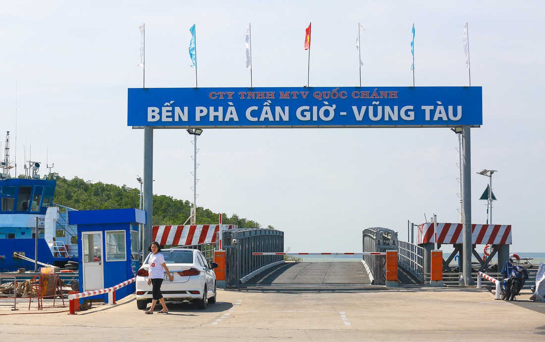 cầu đường vượt biển Cần Giờ - Ảnh 14.