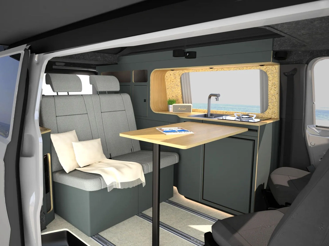 Ford Transit hóa thành nhà di động: Lều bật ngang mở không gian sống theo cách chưa từng có - Ảnh 15.