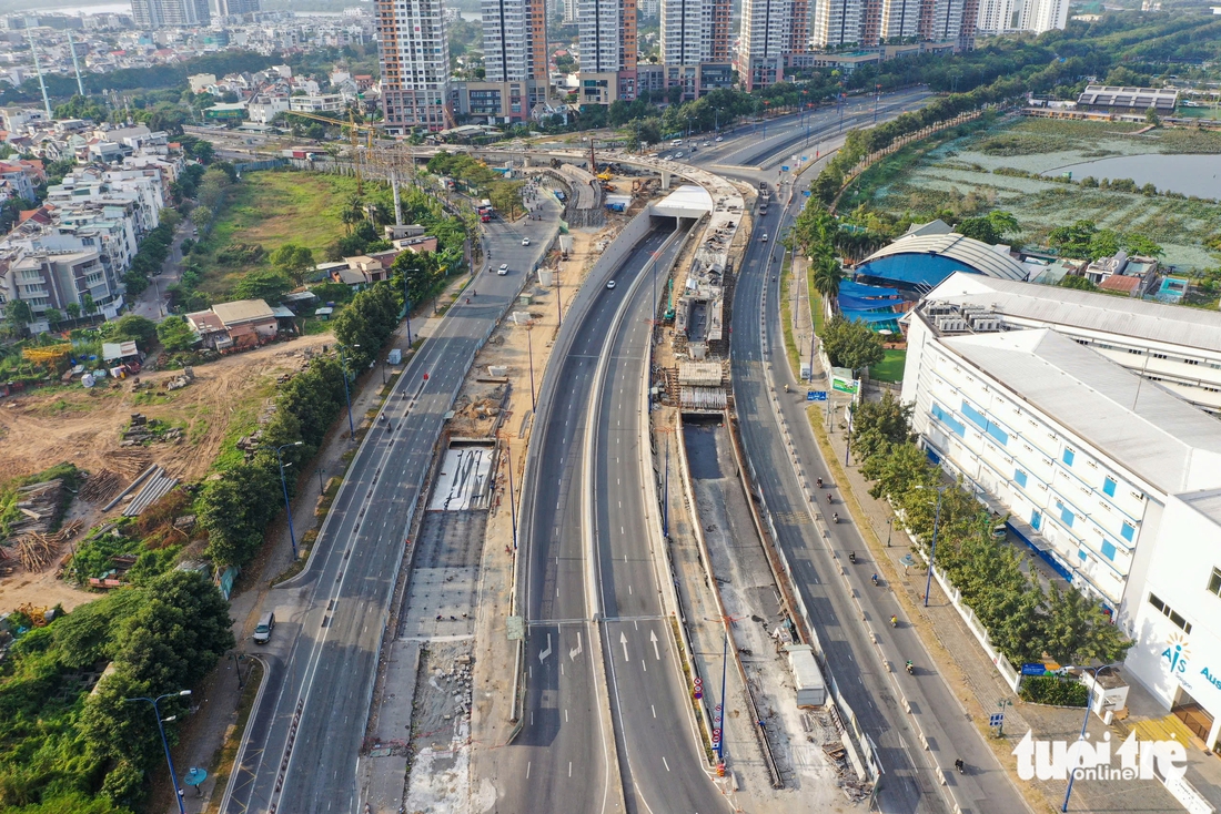 Khi nào hầm chui HC1-02 nút giao An Phú thông xe? - Ảnh 5.