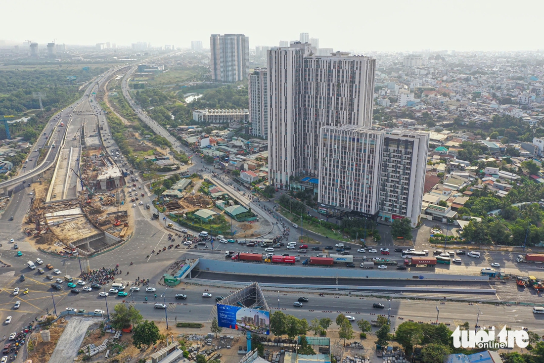 Khi nào hầm chui HC1-02 nút giao An Phú thông xe? - Ảnh 9.