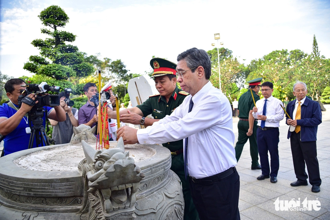 Xúc động ‘ngôi nhà chung’ cho anh linh chiến sĩ Biệt động Sài Gòn - Gia Định - Ảnh 4.