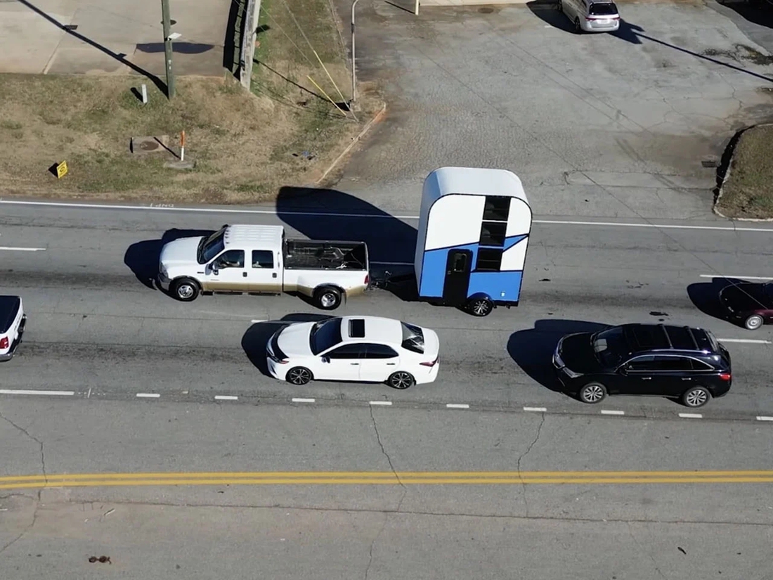 Nhà di động thiết kế chưa từng có: Nhỏ nhưng 3 tầng, vẫn có phòng tắm - Ảnh 11.