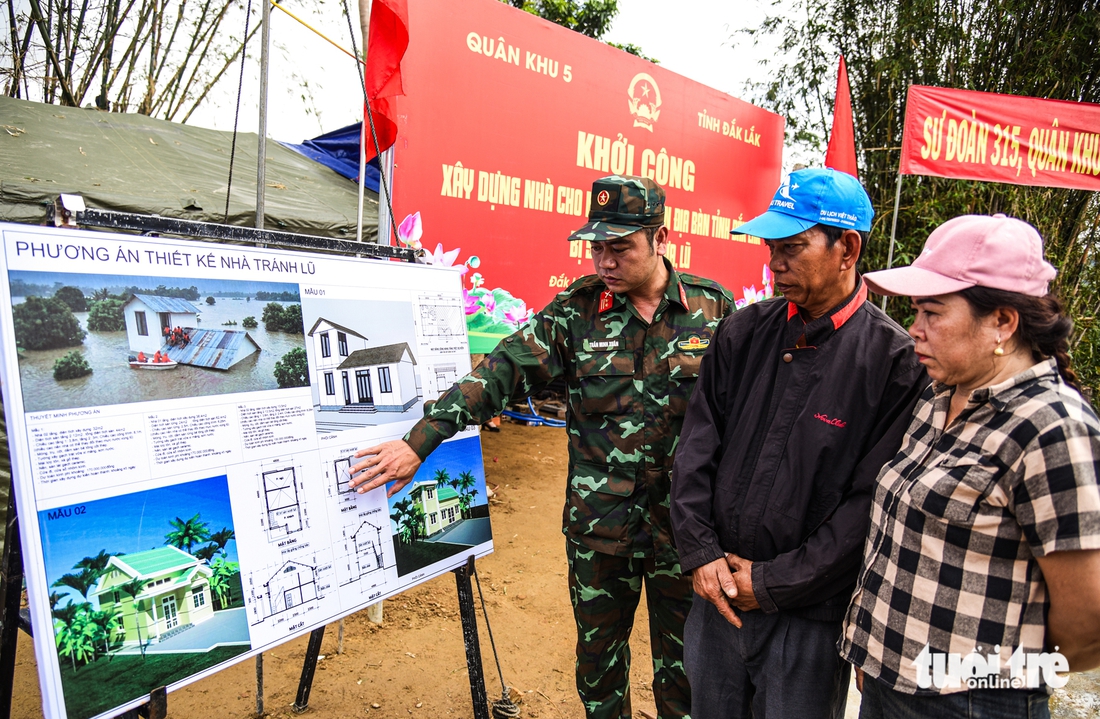Chiến dịch Quang Trung mang niềm vui trong những ngôi nhà mới đầu năm - Ảnh 4. vùng lũ - Ảnh 4.