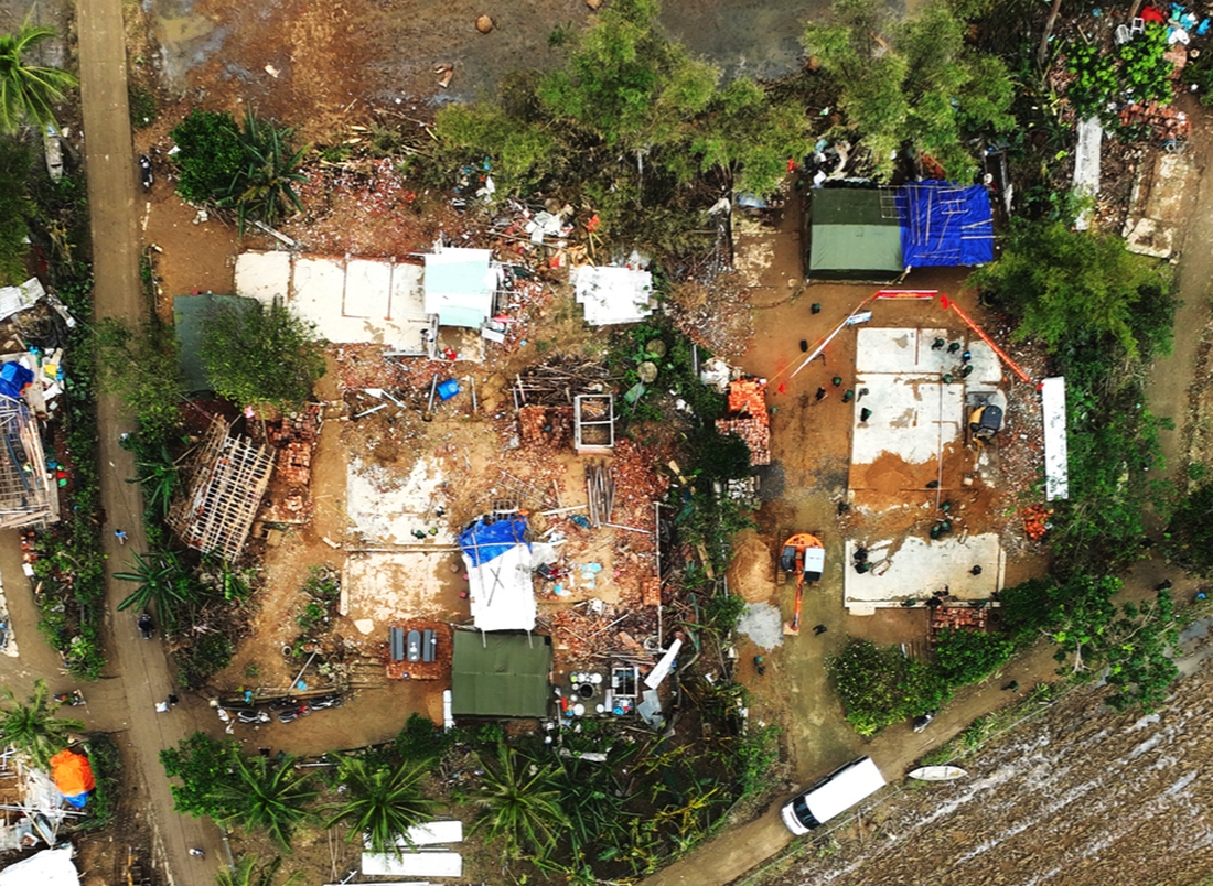 Chiến dịch Quang Trung mang niềm vui trong những ngôi nhà mới đầu năm - Ảnh 10. vùng lũ - Ảnh 11.