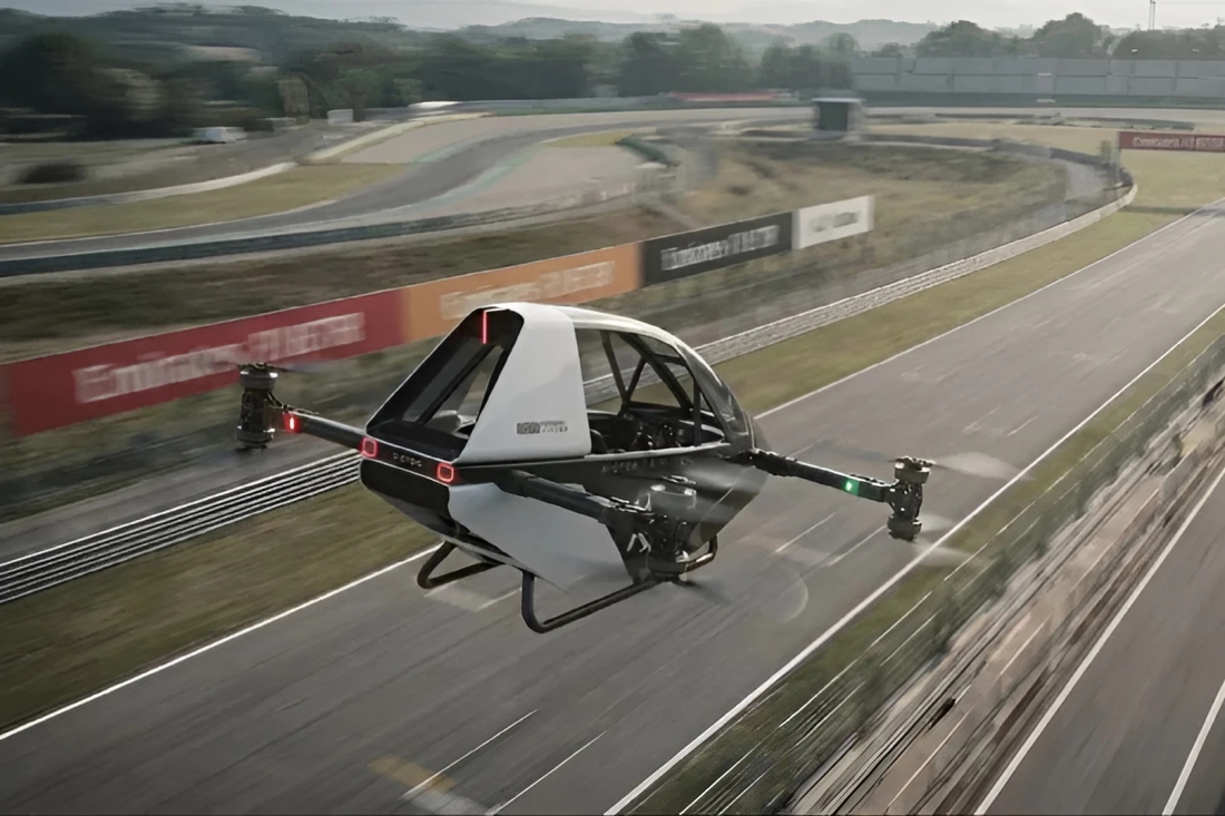 Xe bay không cần bằng lái phi công, gập gọn để trên thùng bán tải, giá rẻ hơn Toyota Fortuner - Ảnh 3.