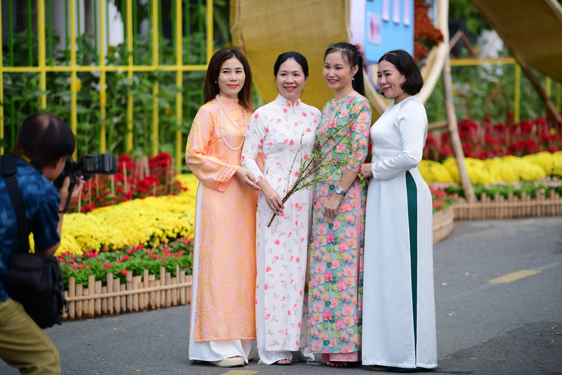 Hội hoa xuân Phú Mỹ Hưng  - Ảnh 9.