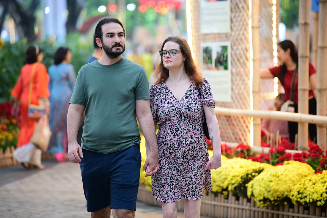 Hội hoa xuân Phú Mỹ Hưng  - Ảnh 6.