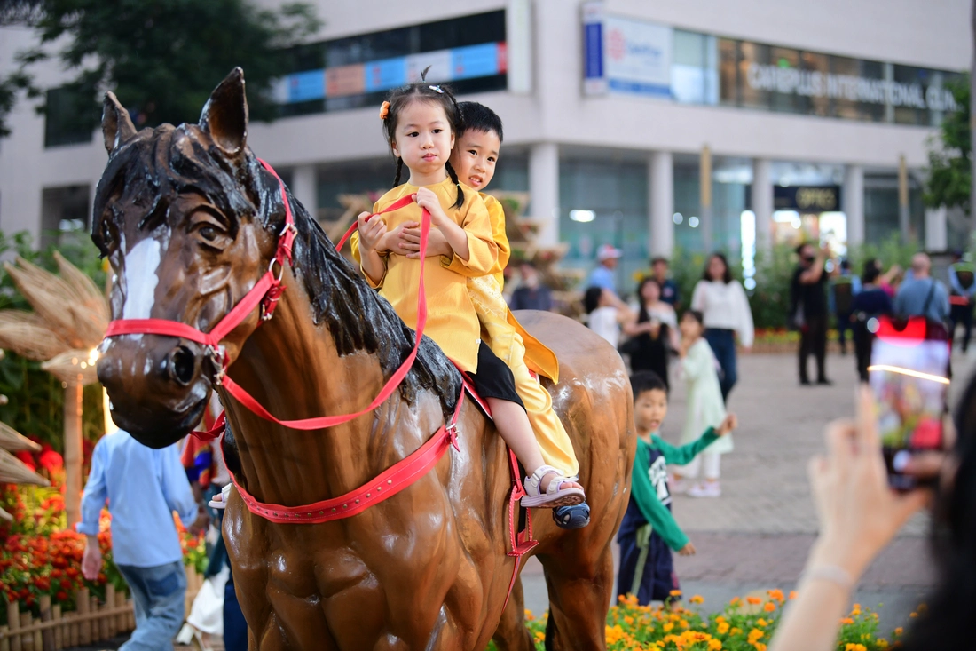 Hội hoa xuân Phú Mỹ Hưng  - Ảnh 7.