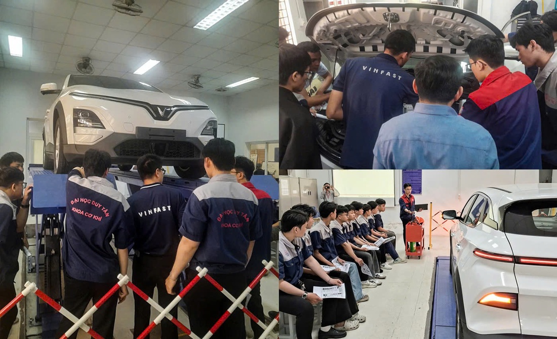 VinFast đồng hành cùng Đại học Duy Tân đào tạo kỹ sư Ô tô điện - Ảnh 2.