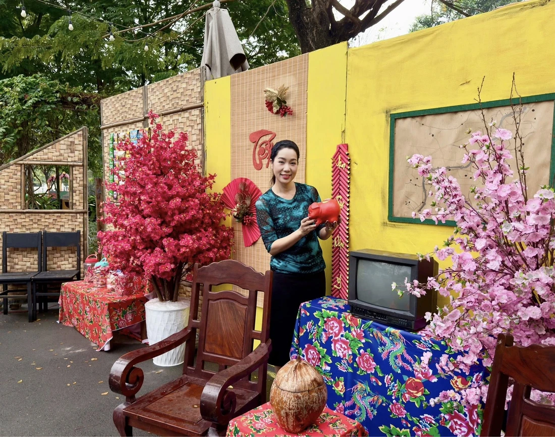 Mỹ Tâm, Thanh Thủy cùng nhiều người nổi tiếng gói bánh, làm từ thiện dịp Tết - Ảnh 4. Mỹ Tâm, Thanh Thủy cùng nhiều người nổi tiếng gói bánh, làm từ thiện dịp Tết - Ảnh 4.