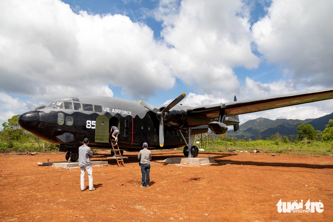 Ngắm 2 máy bay vận tải quân sự hạng nặng của Mỹ tại Quảng Trị - Ảnh 2.