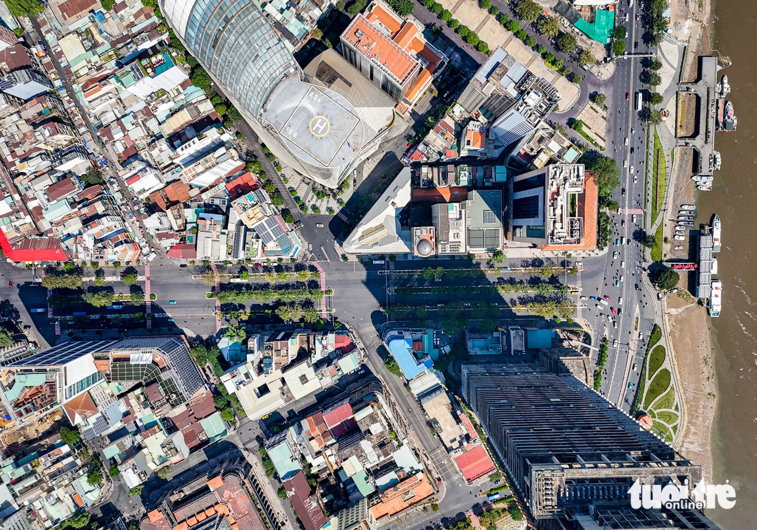 Theo hướng tuyến đường sắt Bến Thành - Thủ Thiêm, vượt sông Sài Gòn, chạy dọc Mai Chí Thọ - Ảnh 5.