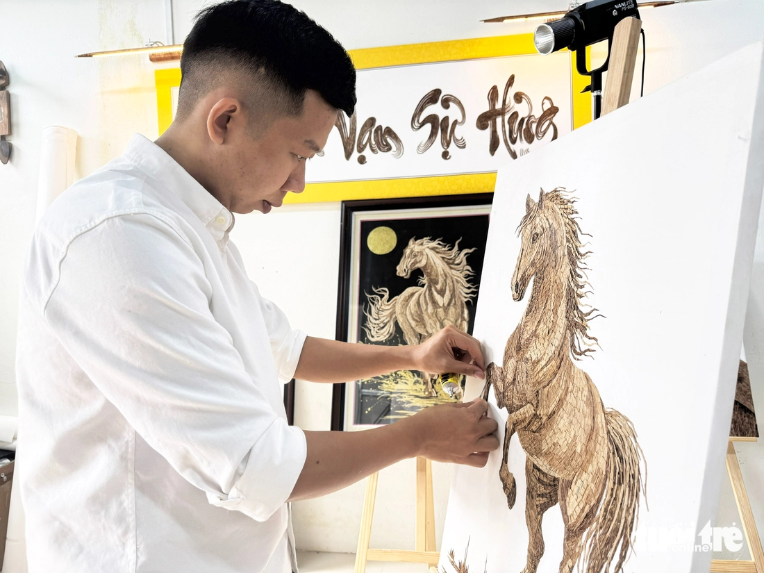 tranh ngựa - Ảnh 2.