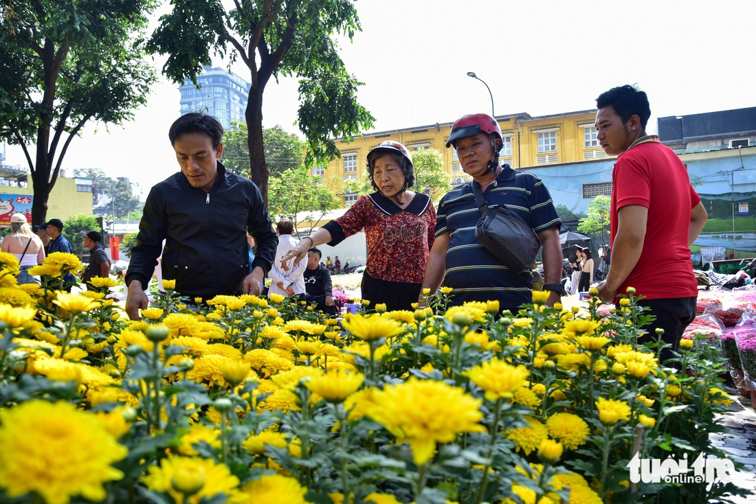 chợ hoa - Ảnh 3.