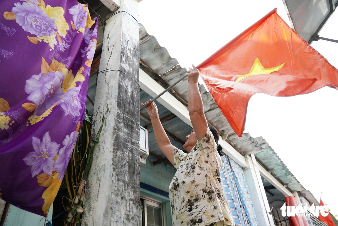 Xã đảo Thạnh An, TP.HCM rộn ràng không khí vận hành thử nghiệm bầu cử - Ảnh 8.