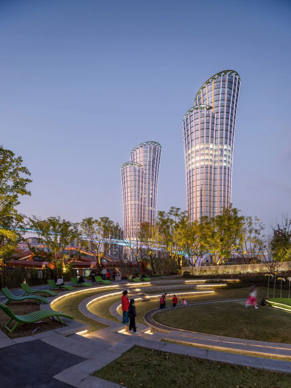 Ra mắt khu đô thị lấy cảm hứng từ rừng tre ở Thiên Tân - Ảnh 12.