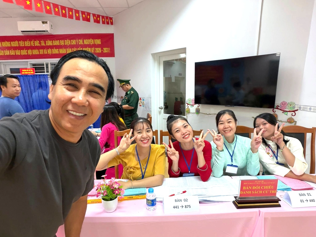 Bảo Ngọc, Thanh Thủy cùng nhiều nghệ sĩ đi bầu cử đại biểu Quốc hội và HĐND nhiệm kỳ 2026-2031 - Ảnh 2. bầu cử - Ảnh 4.