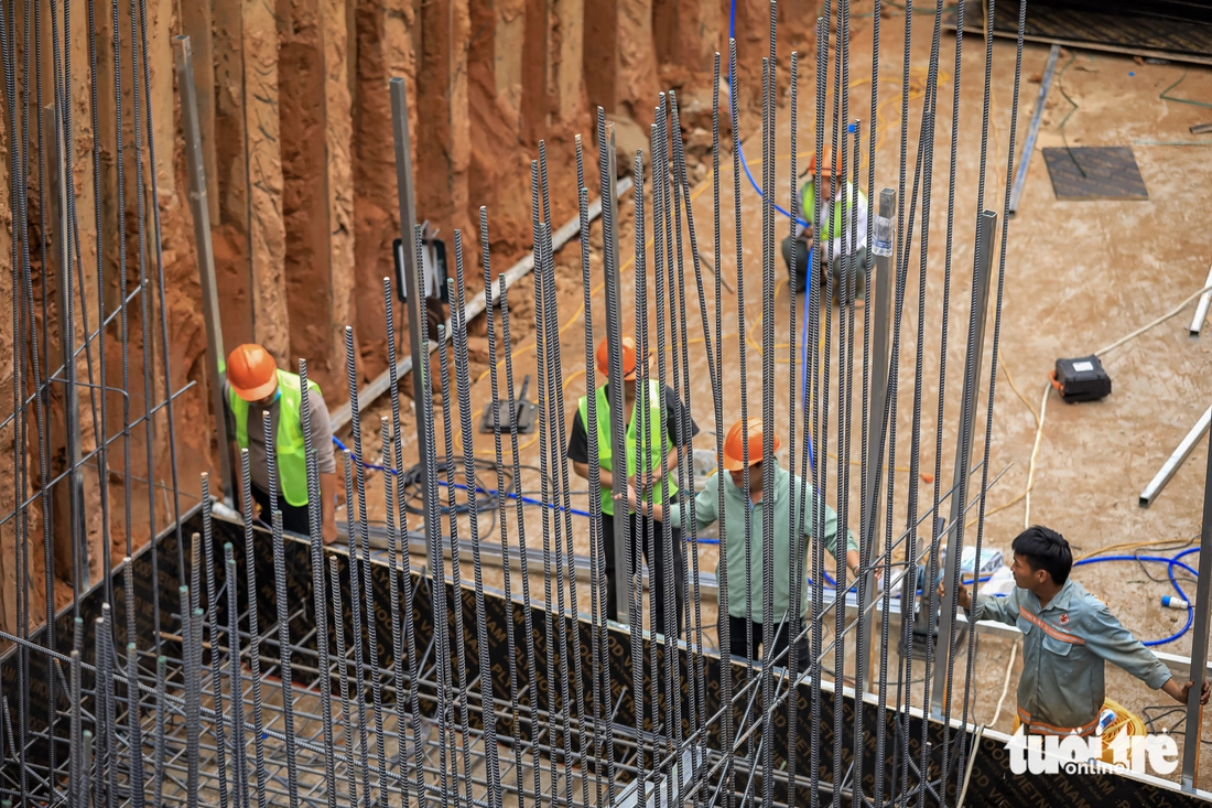 Cận cảnh loạt 'đại công trường' các dự án chống ngập ở Hà Nội đang hối hả thi công - Ảnh 11.