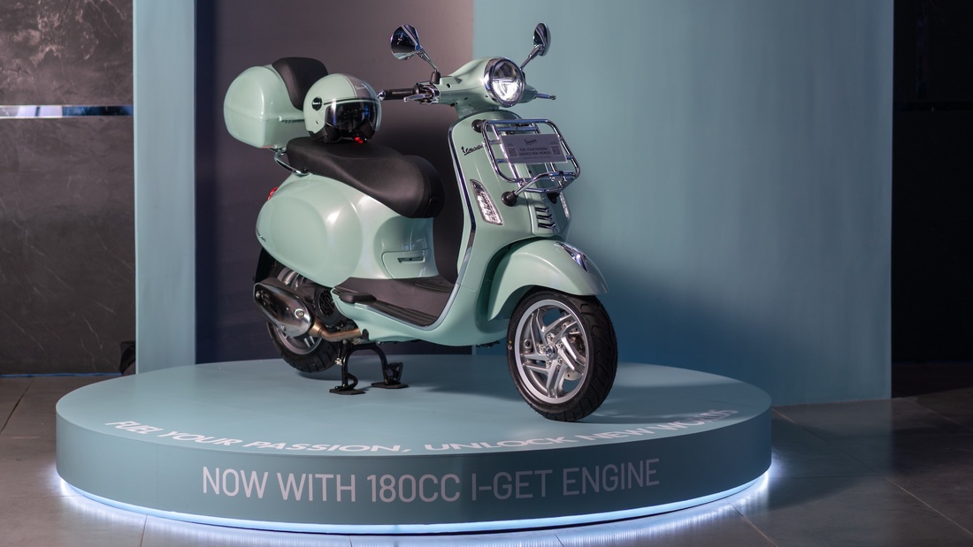 Vespa Sprint và Primavera lần đầu trang bị động cơ 180cc ở Đông Nam Á, giá không đổi - Ảnh 2.