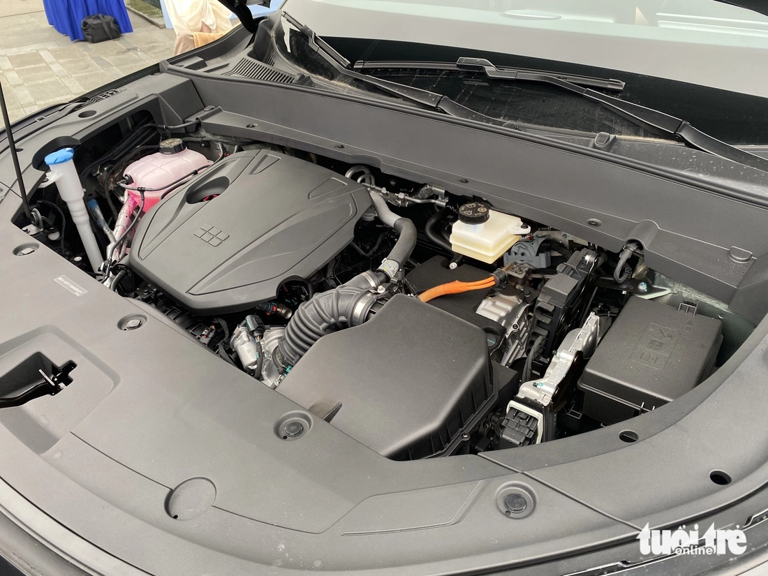 Geely EX5 ra mắt Việt Nam: Giá từ 789 triệu đồng, có thể chạy 170km không cần xăng - Ảnh 12.