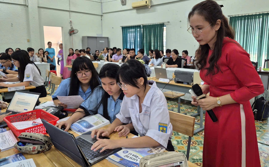 Đổi mới tiết học, nâng cao năng lực số cho học sinh - Ảnh 5.