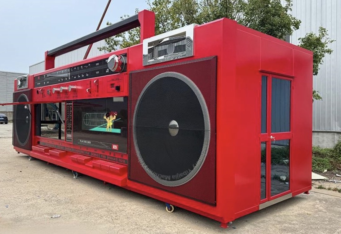 Nhà di động hình máy cassette độc đáo, giá chỉ ngang Honda SH - Ảnh 2.