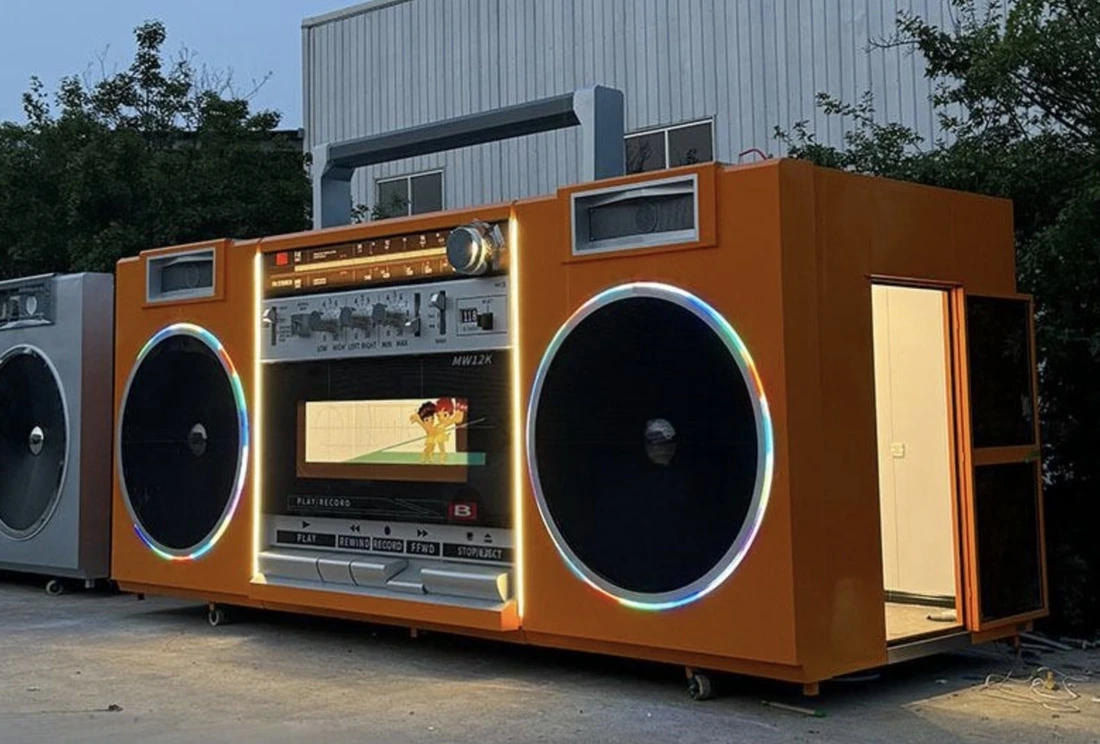 Nhà di động hình máy cassette độc đáo, giá chỉ ngang Honda SH - Ảnh 3.