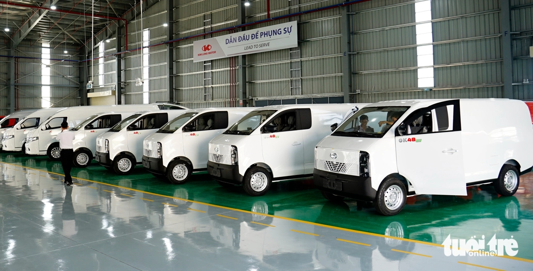 Mẫu xe tải van điện mới giá 490 triệu đồng của Kim Long Motor Huế có gì? - Ảnh 8.