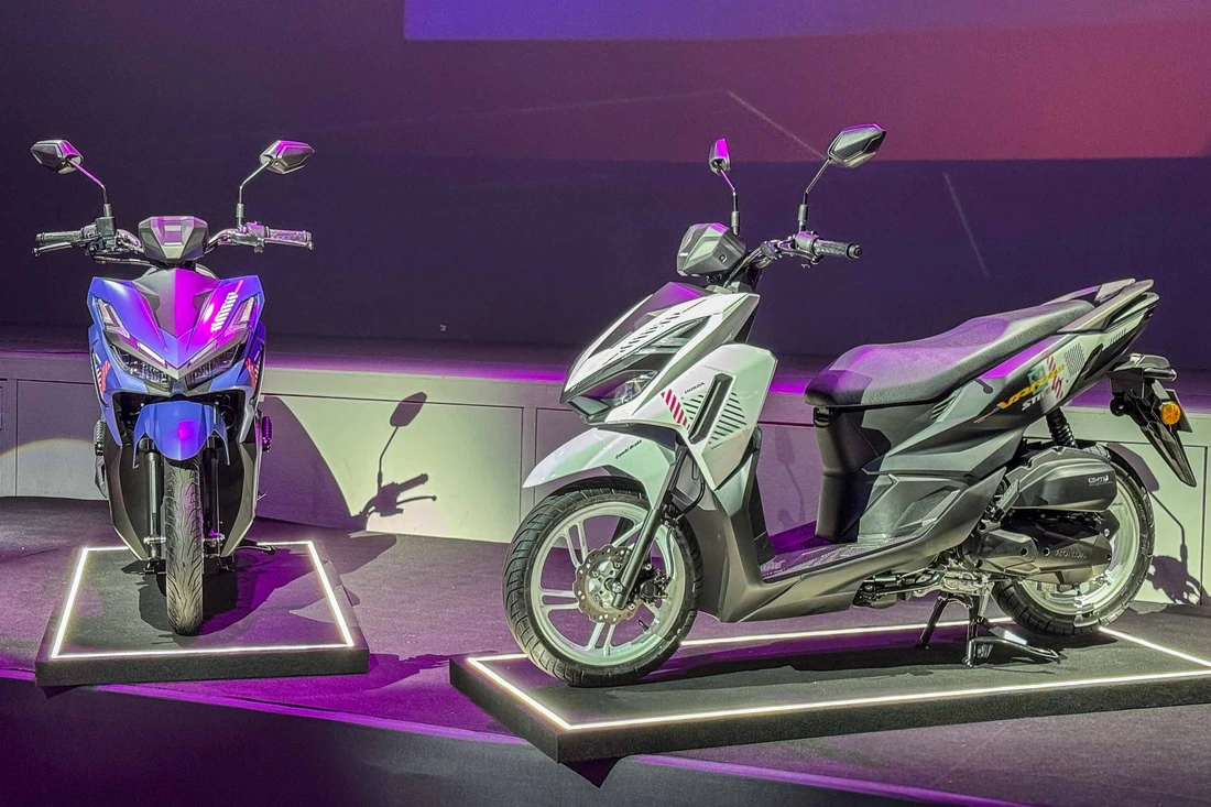Honda Vario 125 2026 ra mắt bản 'đi bụi': Màu mới, ghi đông trần, đèn sáng hơn - Ảnh 21.