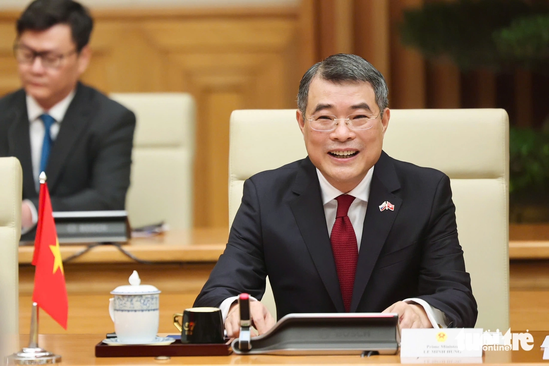 Thủ tướng Lê Minh Hưng chủ trì lễ đón chính thức Thủ tướng Slovakia Robert Fico - Ảnh 11.