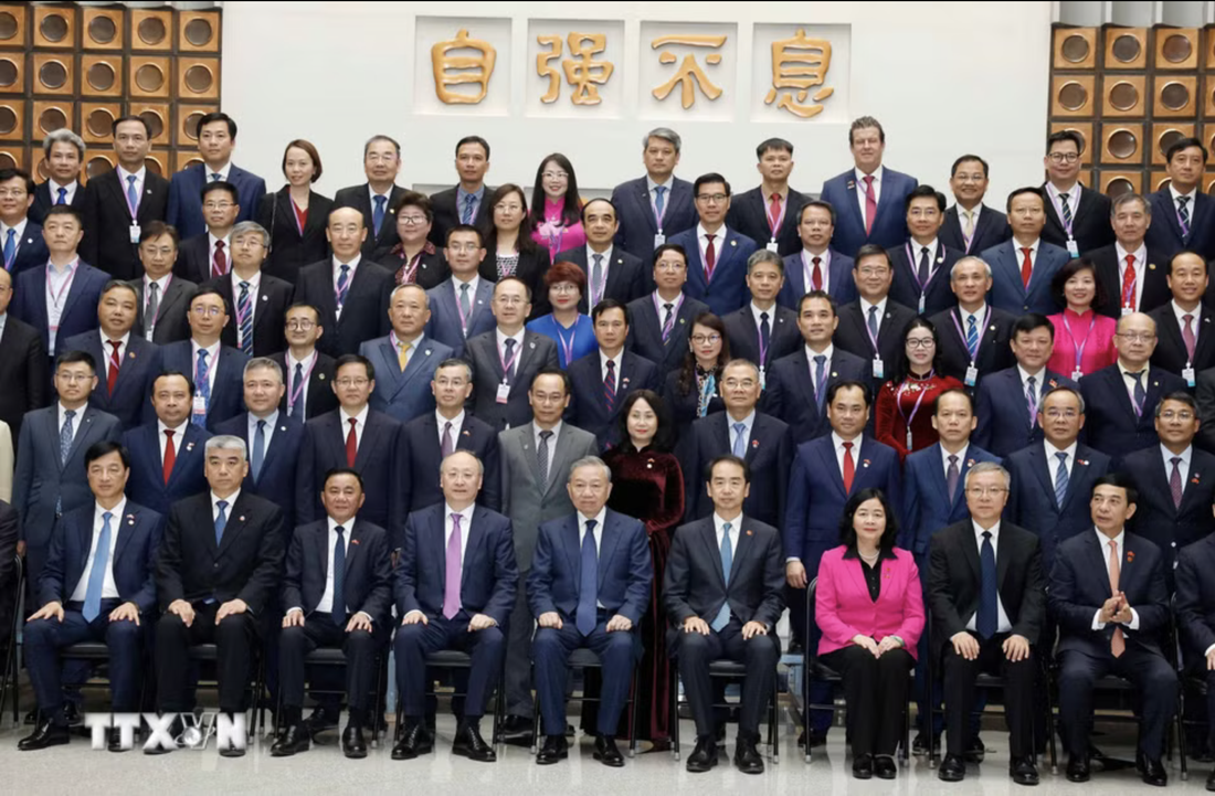 Tổng Bí thư, Chủ tịch nước Tô Lâm phát biểu chính sách tại Đại học Thanh Hoa - Ảnh 4.