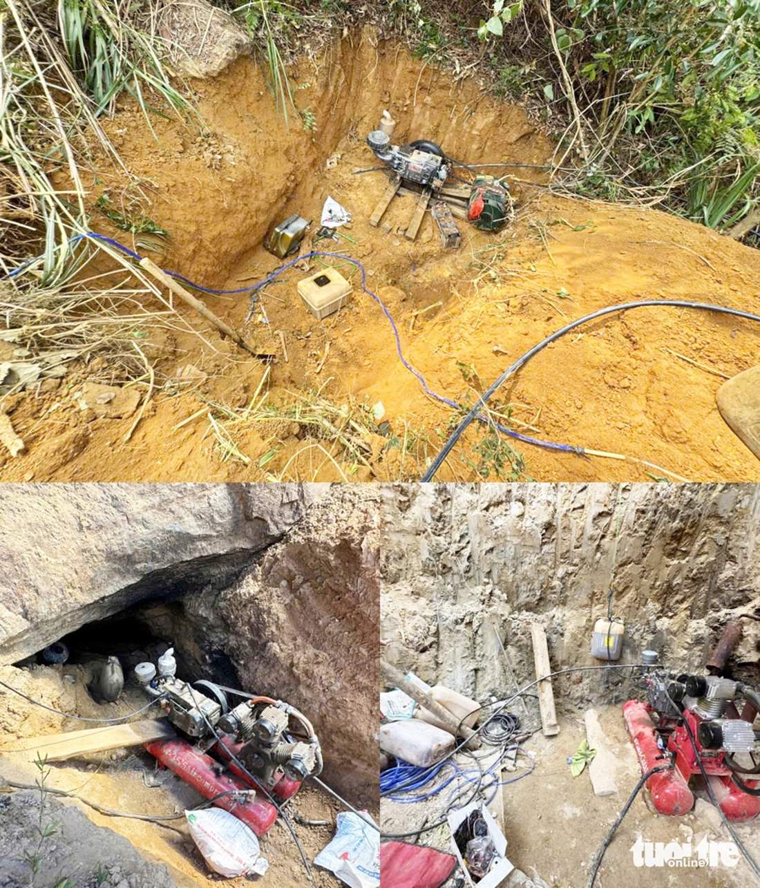 bãi vàng trái phép - Ảnh 10.