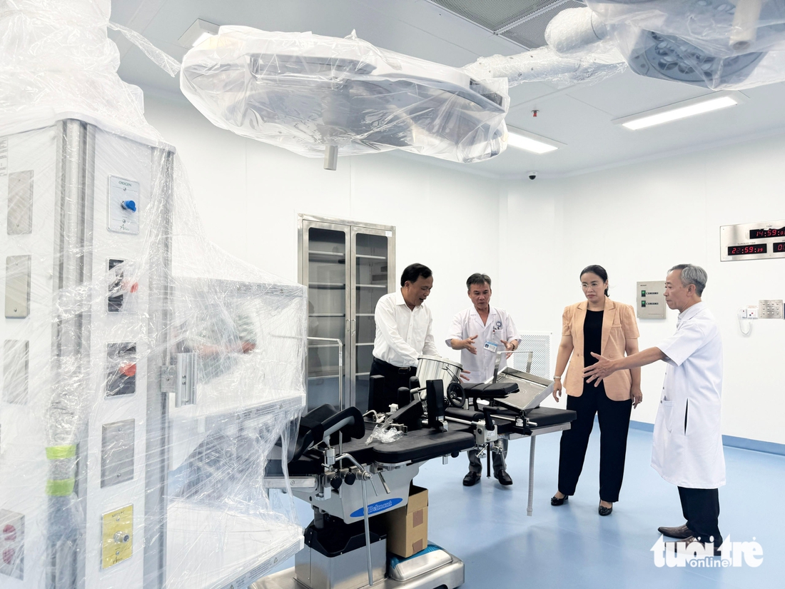 Khu điều trị kỹ thuật cao - Ảnh 6.