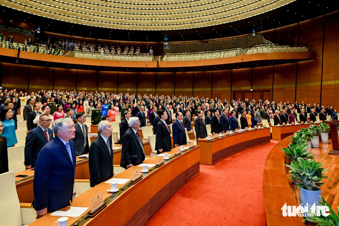 Hình ảnh ấn tượng tại ngày khai mạc kỳ họp thứ nhất Quốc hội khóa XVI - Ảnh 9.