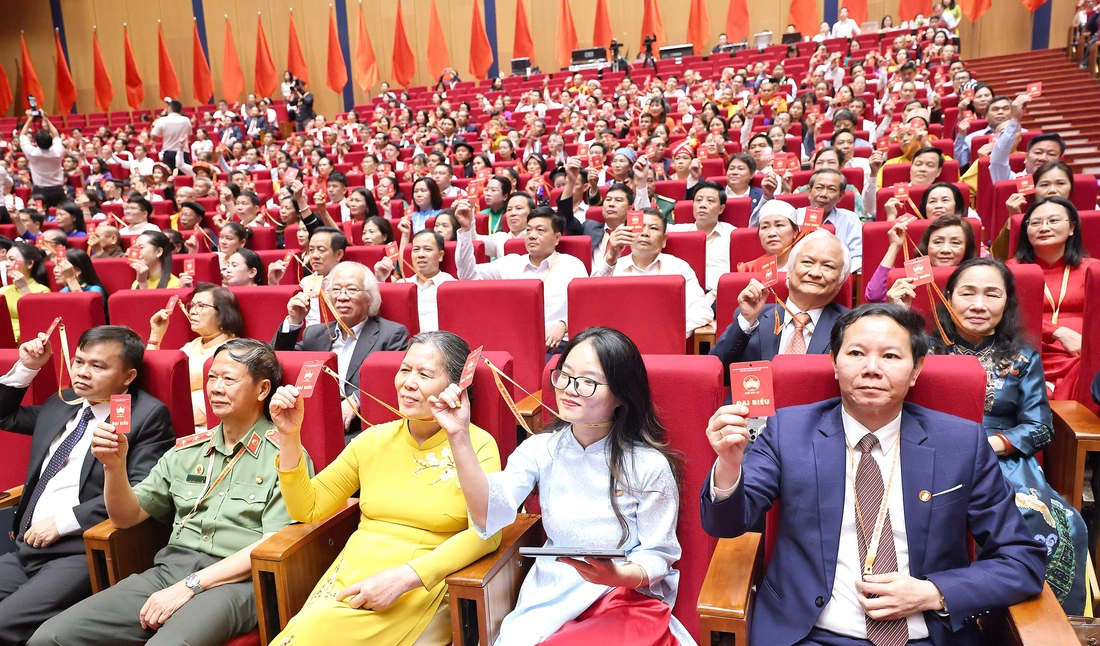 Đại hội toàn quốc mặt trận tổ quốc Việt Nam lần thứ XI: Phản ánh ý dân, kết nối sức dân - Ảnh 7.