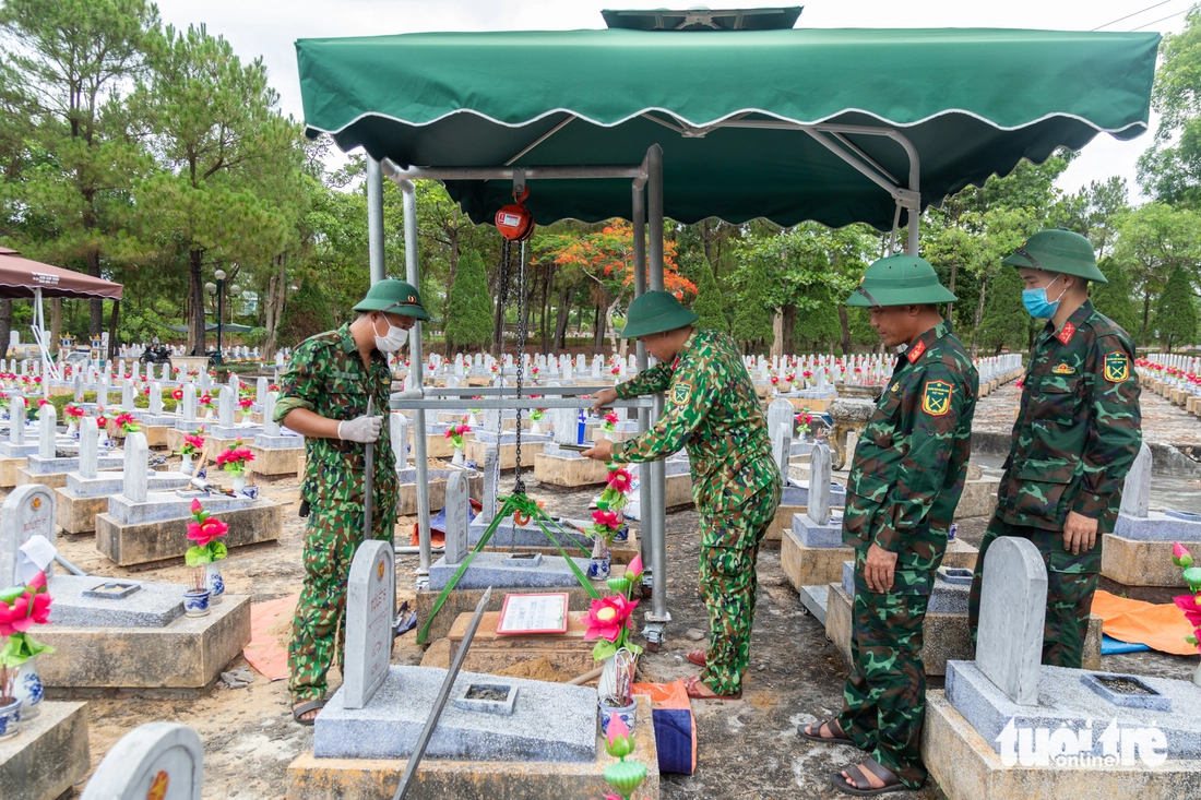 hài cốt liệt sĩ - Ảnh 1.
