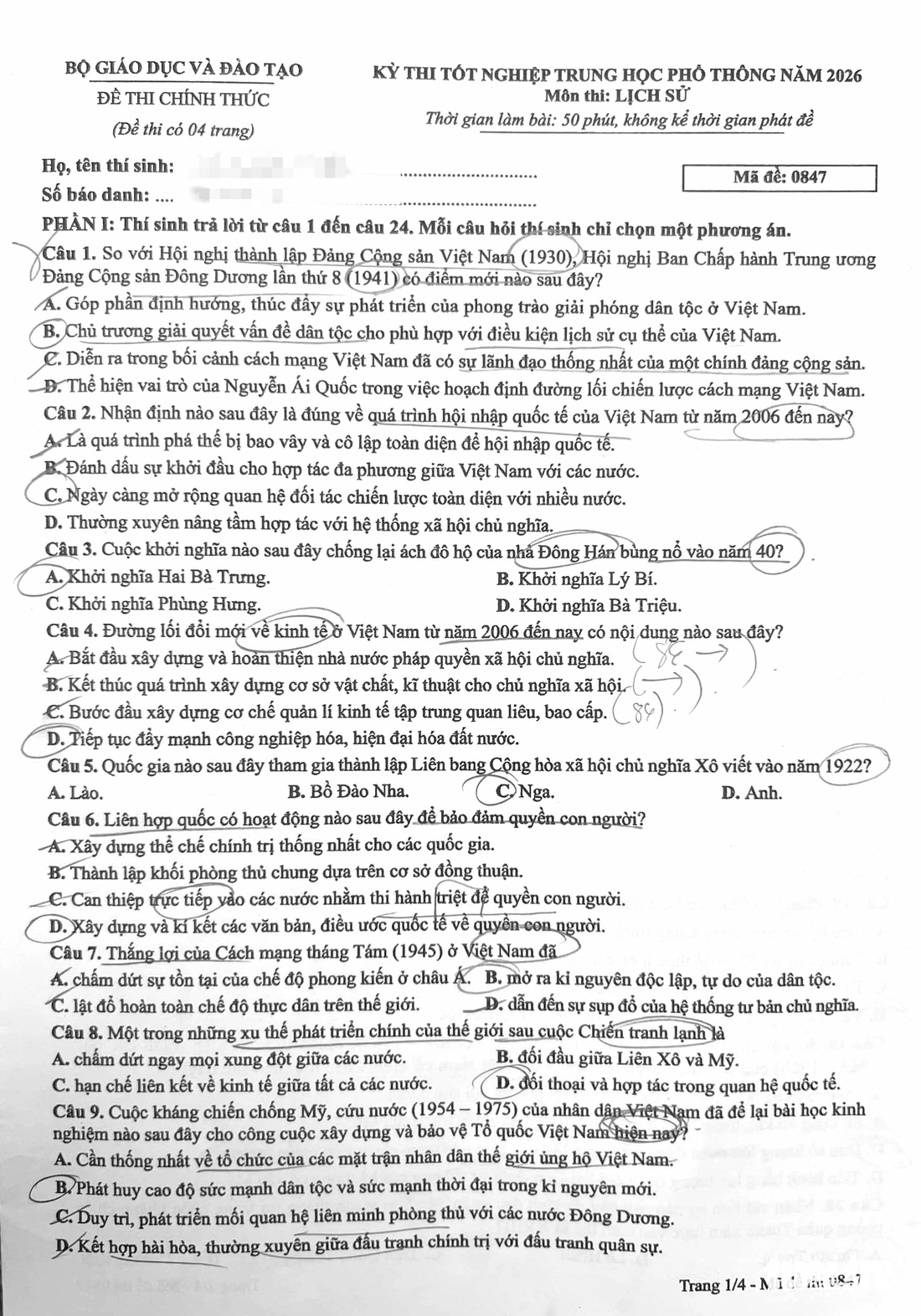 Đề lịch sử - Ảnh 1.