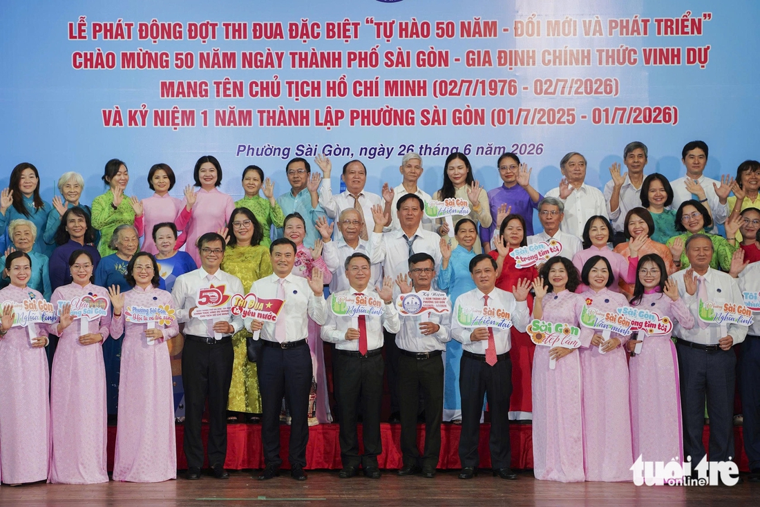 Phường Sài Gòn thực hiện 45 công trình thi đua dịp 50 năm thành phố mang tên Bác - Ảnh 7.