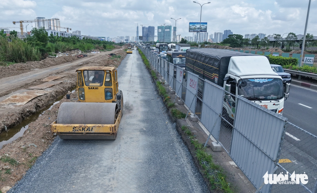 Dự án mở rộng đường nối cao tốc TP . HCM - Long Thành: Tiến độ 60 % vào năm 2026 - Ảnh 9.