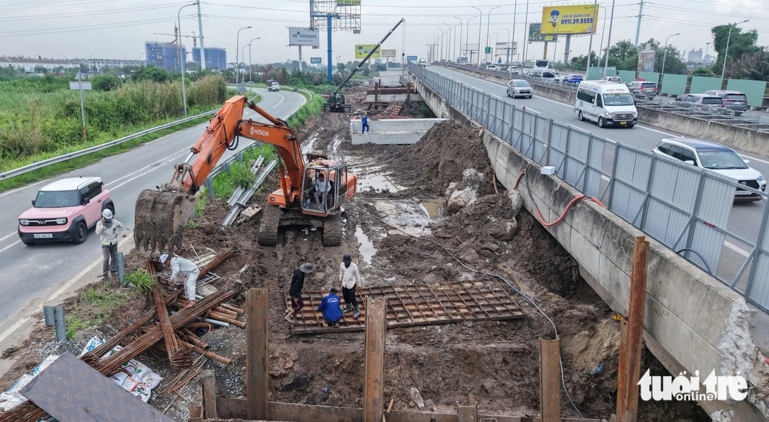 Dự án mở rộng đường nối cao tốc TP . HCM - Long Thành: Tiến độ 60 % vào năm 2026 - Ảnh 14.